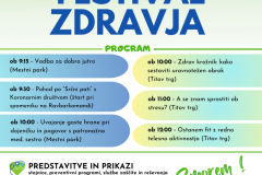 Festival zdravja v Postojni, 29. 5. 2026